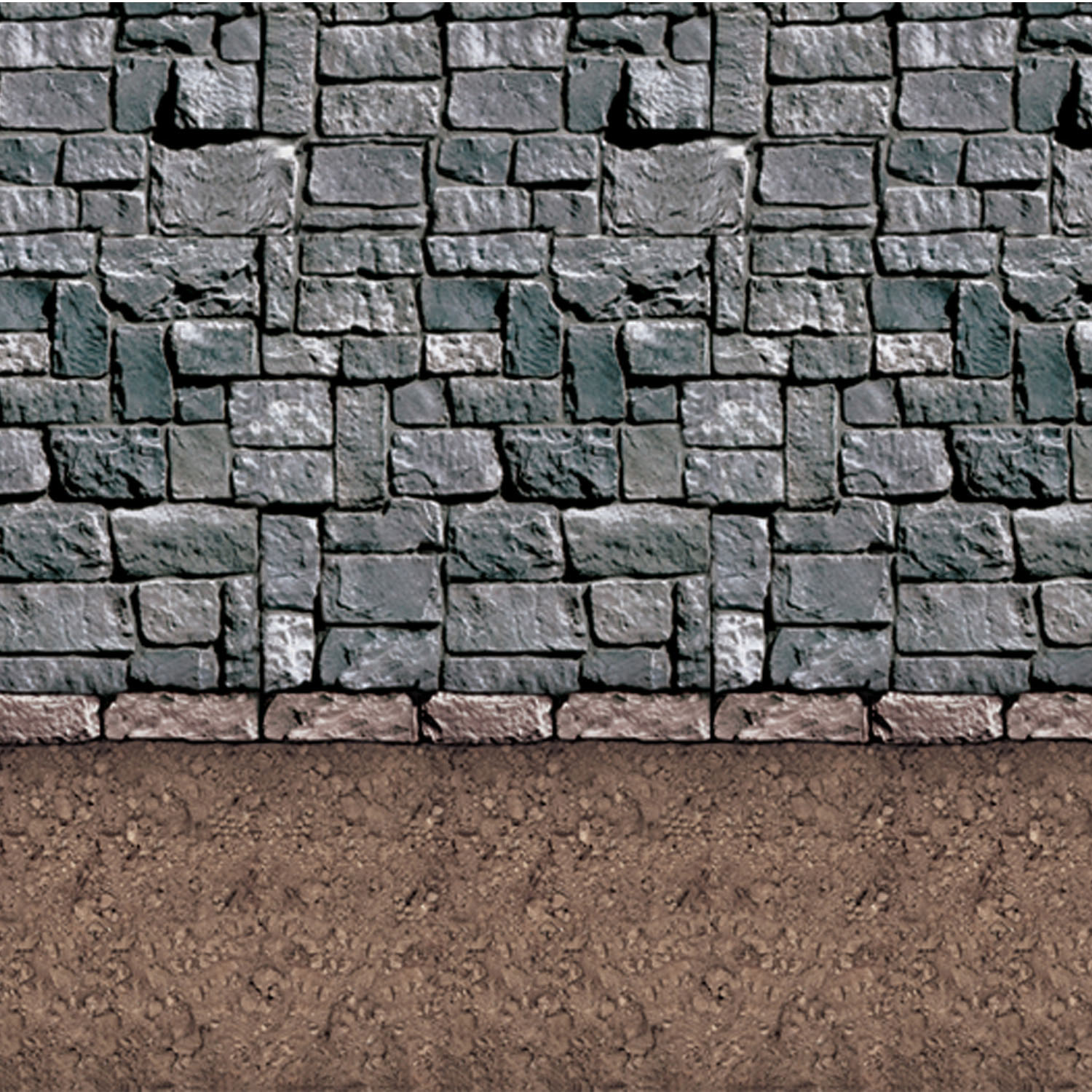 Minecraft-inspired Dirt Floor Backdrop