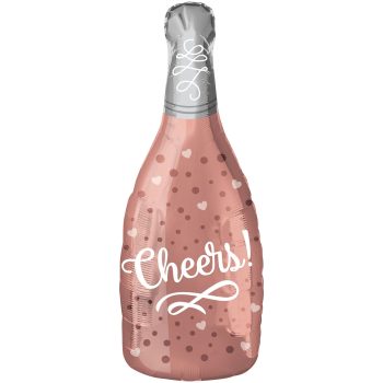 Cheers Rose Air-Filled Balloon