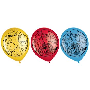 Disney/Pixar Toy Story 4 Printed Latex Balloons 6ct