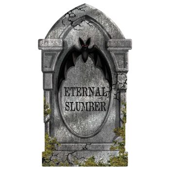 Eternal Slumber Foam Tombstone
