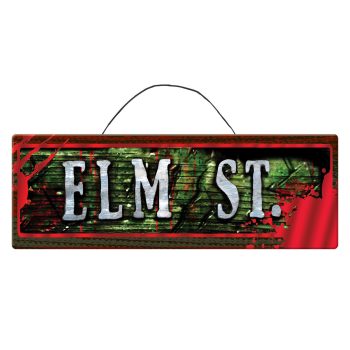 SIGN NIGHTMARE ON ELM ST. MDF