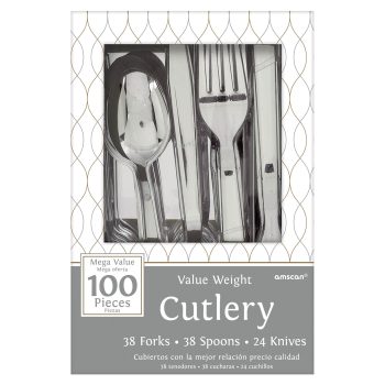 SALE-High Count Boxed Assortment - Silver 100ct