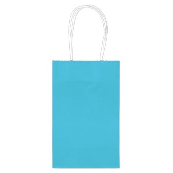 Caribbean Blue Medium Kraft Bags, 5 1/4" x 8 1/4", 10ct