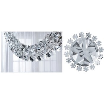 Accordion Snowflake Hanging Decoration