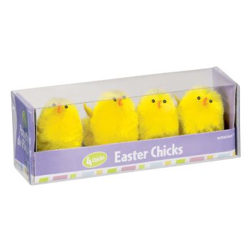 Chenille Chicks - Large, 4ct