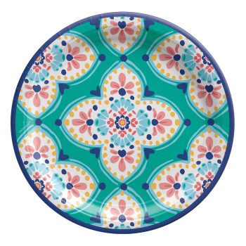 Boho Vibes Round Plates, 10 1/2" 8ct