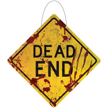 Dead End Hanging Sign