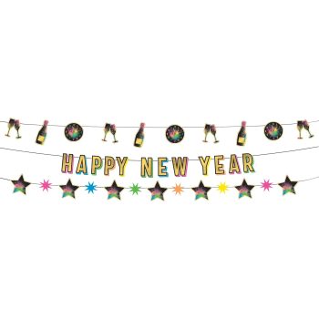 Countdown Glow Triple Banner, 3ct