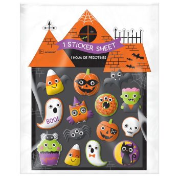 Halloween Puffy Googly Eyes Stickers