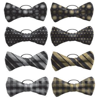 Bow Tie Champagne Flute Drink Markers 8ct