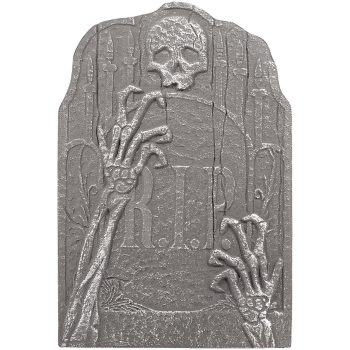Cemetery Ghostly Arms Tombstone
