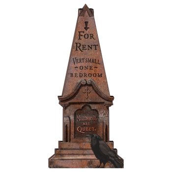 For Rent Oversized Tombstone 20in x 44in