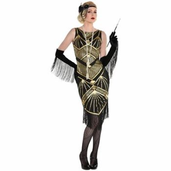 Roaring 20's Flapper Women's Costume (10-12)