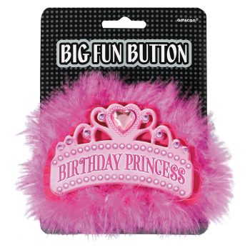 Birthday Princess Button
