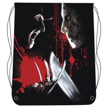 Freddy vs. Jason Drawstring Bag