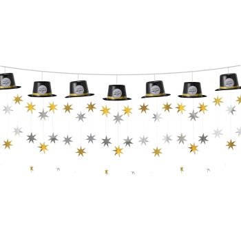 Dimensional Top Hat Garland