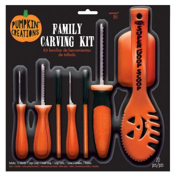 Family Pumpkin Carving Kit 20ct