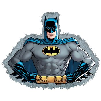 Batman standing confidently with arms crossed.