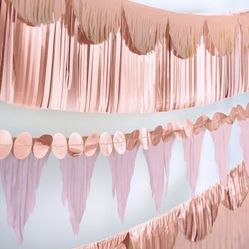 Multishape Fringe Paper Banners, 6ft, 6ct
