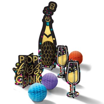 Colorful Confetti Table Decorating Kit, 7ct