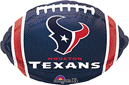 Houston Texans NFL football with team logo and name.