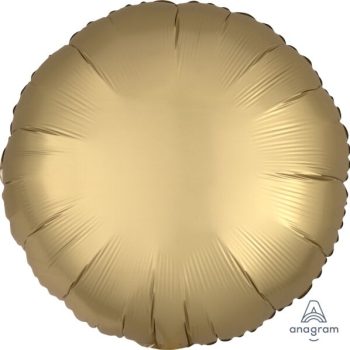 Gold foil balloon with Anagram logo.