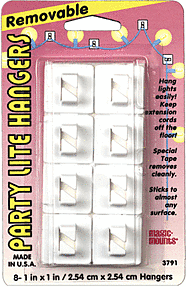 Party Lite Hangers packaging with eight hangers.
