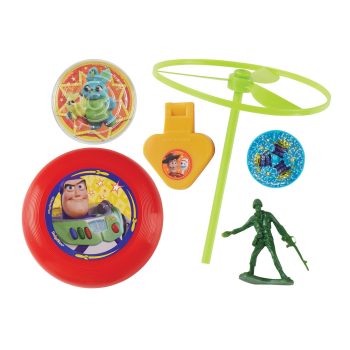 Toy Story-themed toys and figurines assortment.