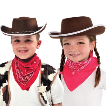 Brown Cowboy Hat - Child