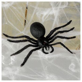Big Plastic Spider & Polyester Web