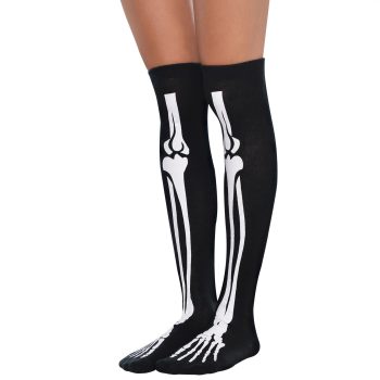 Bones Over The Knee Socks