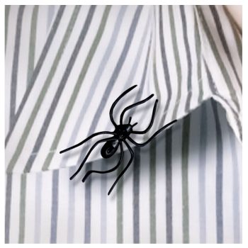 Clip On Plastic Spider 24ct