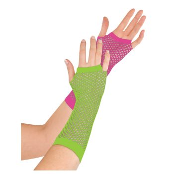 Fishnet Long Gloves