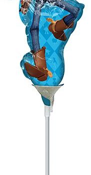 A person pouring coffee from a brown pot into a blue funnel.
