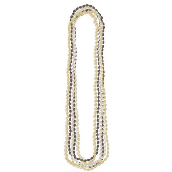 Metallic Bead Necklaces- 8ct
