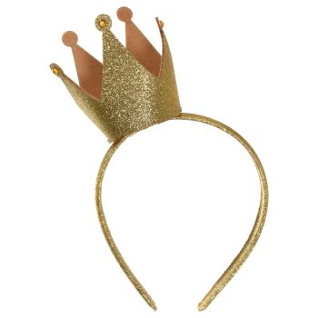 HDBND GLITTER CROWN