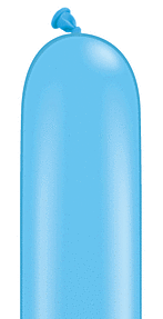 Close-up of a blue water bottle against white background.