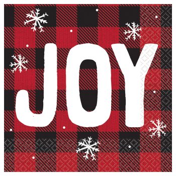 Cozy Holiday Beverage Napkins, 16ct