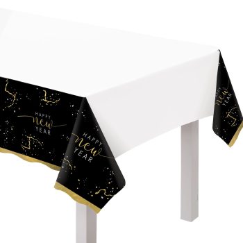 Hello NYE Plastic Table Cover