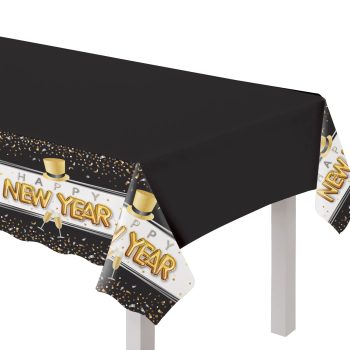 Pop Clink Cheers Plastic Table Covers, 3ct