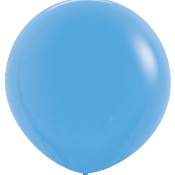Blue balloon on a white background.