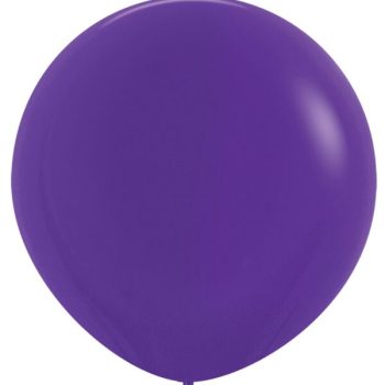 Purple balloon on a white background.