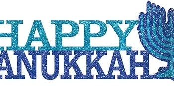 Happy Hanukkah 3D Centerpiece