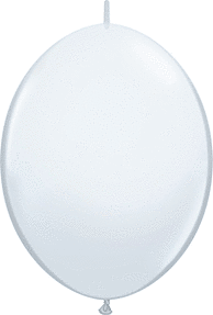 Single transparent balloon with a subtle white tint.