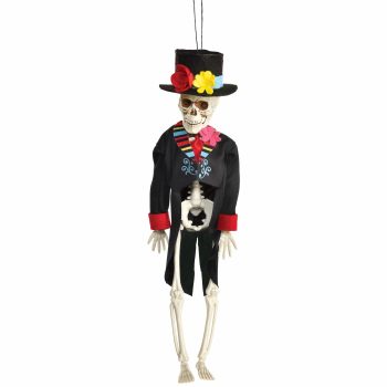 Day of The Dead Hanging Skeleton Groom