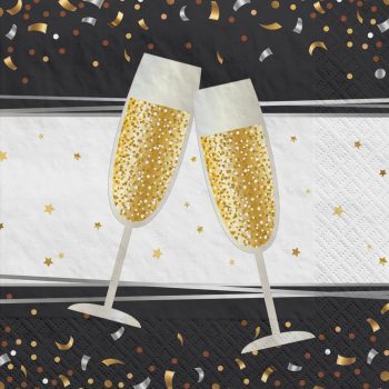 Pop Clink Cheers Beverage Napkins, 100ct