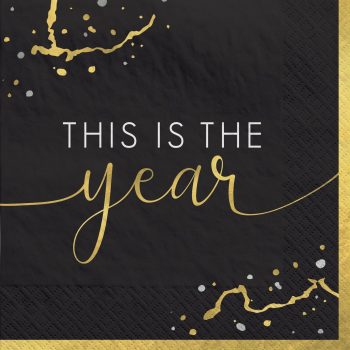 Hello NYE Luncheon Napkins, 40ct