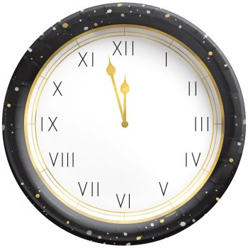 Hello NYE Round Plates, 10in, 20ct