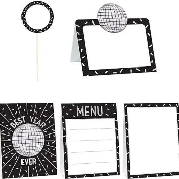 Disco Ball Drop Mini Buffet Decorating Kit 12pc