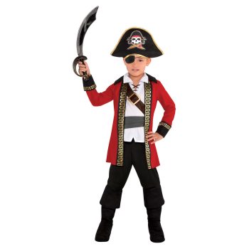 Pirate Captain Costume (4-6)